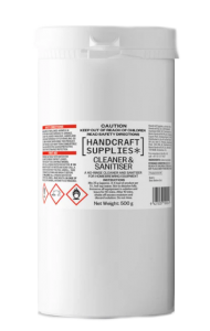 HS Cleaner & Sanitiser 500g 02 